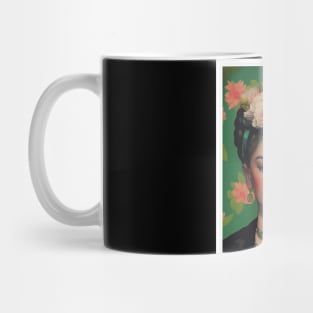 Sasha grey as Frida Kahlo Mug